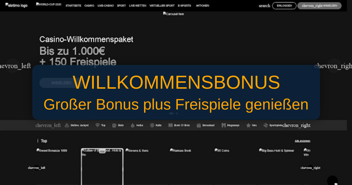 Erleben Sie das Slotimo Casino Abenteuer!